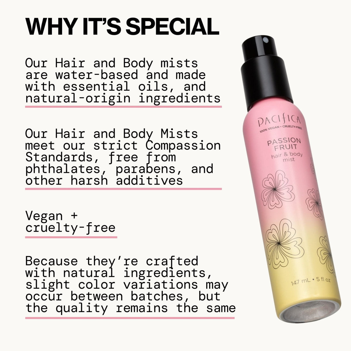 Passion Fruit Hair & Body Mist
