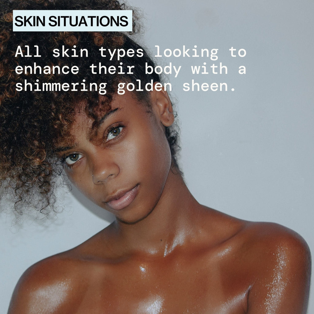 High Vibration Crystal Bronze Body Oil